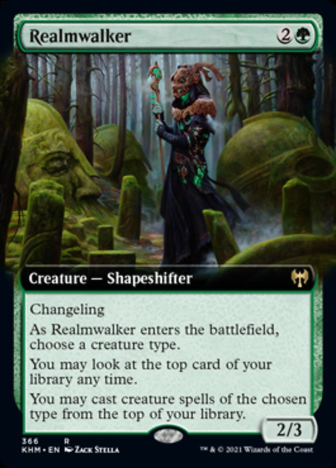 Realmwalker (Extended Art) [Kaldheim] | Arkham Games and Comics
