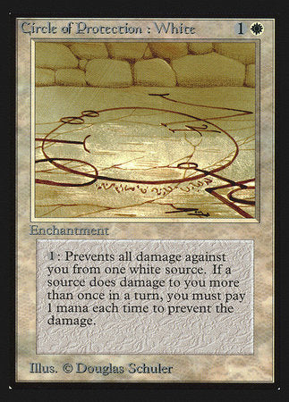 Circle of Protection: White (IE) [Intl. Collectors’ Edition] | Arkham Games and Comics