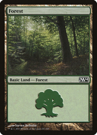 Forest (247) [Magic 2014] | Arkham Games and Comics