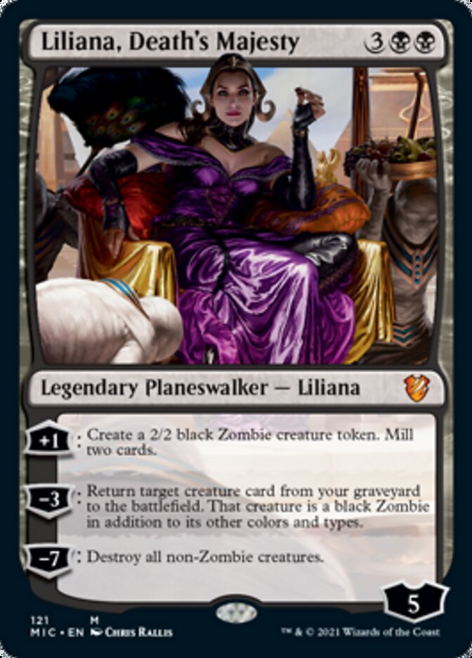 Liliana, Death's Majesty [Innistrad: Midnight Hunt Commander] | Arkham Games and Comics