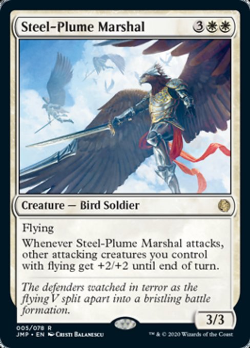 Steel-Plume Marshal [Jumpstart] | Arkham Games and Comics