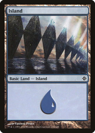 Island (236) [Rise of the Eldrazi] | Arkham Games and Comics