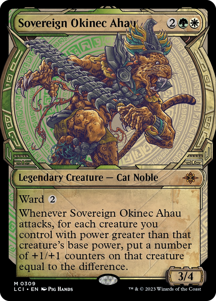 Sovereign Okinec Ahau (Showcase) [The Lost Caverns of Ixalan] | Arkham Games and Comics