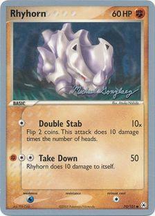 Rhyhorn (70/101) (King of the West - Michael Gonzalez) [World Championships 2005] | Arkham Games and Comics