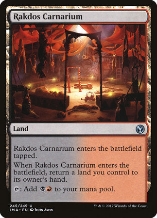 Rakdos Carnarium [Iconic Masters] | Arkham Games and Comics