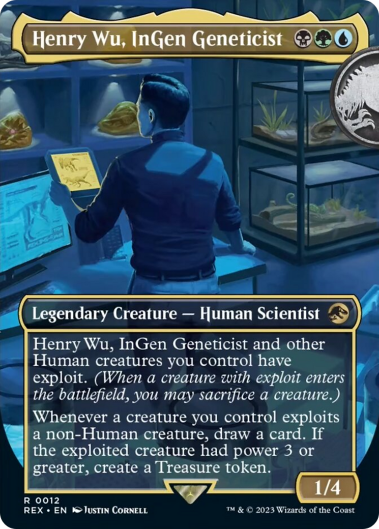 Henry Wu, InGen Geneticist (Borderless) [Jurassic World Collection] | Arkham Games and Comics