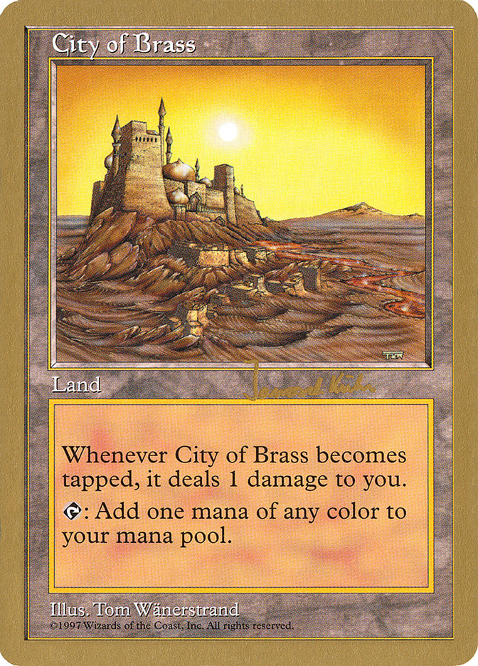 City of Brass (Janosch Kuhn) [World Championship Decks 1997] | Arkham Games and Comics