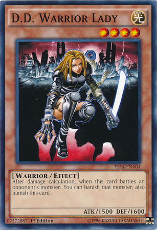 D.D. Warrior Lady [YS14-ENA04] Common | Arkham Games and Comics