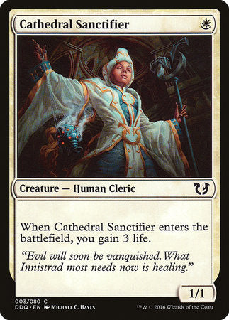 Cathedral Sanctifier [Duel Decks: Blessed vs. Cursed] | Arkham Games and Comics