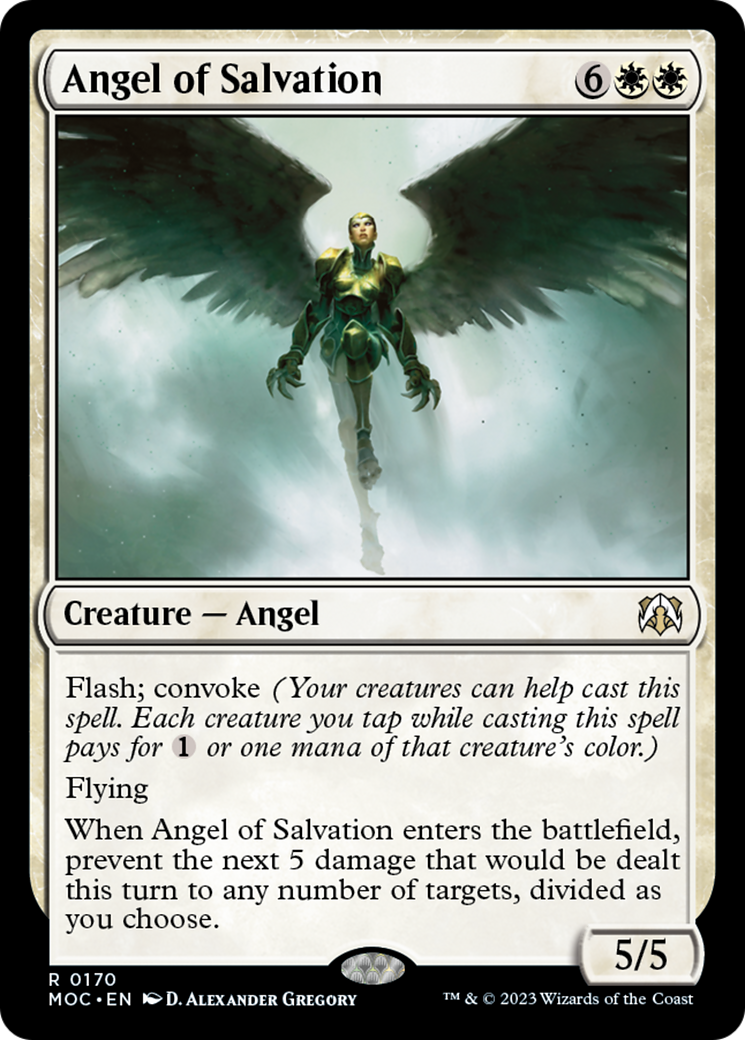 Angel of Salvation [March of the Machine Commander] | Arkham Games and Comics