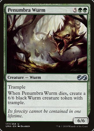 Penumbra Wurm [Ultimate Masters] | Arkham Games and Comics