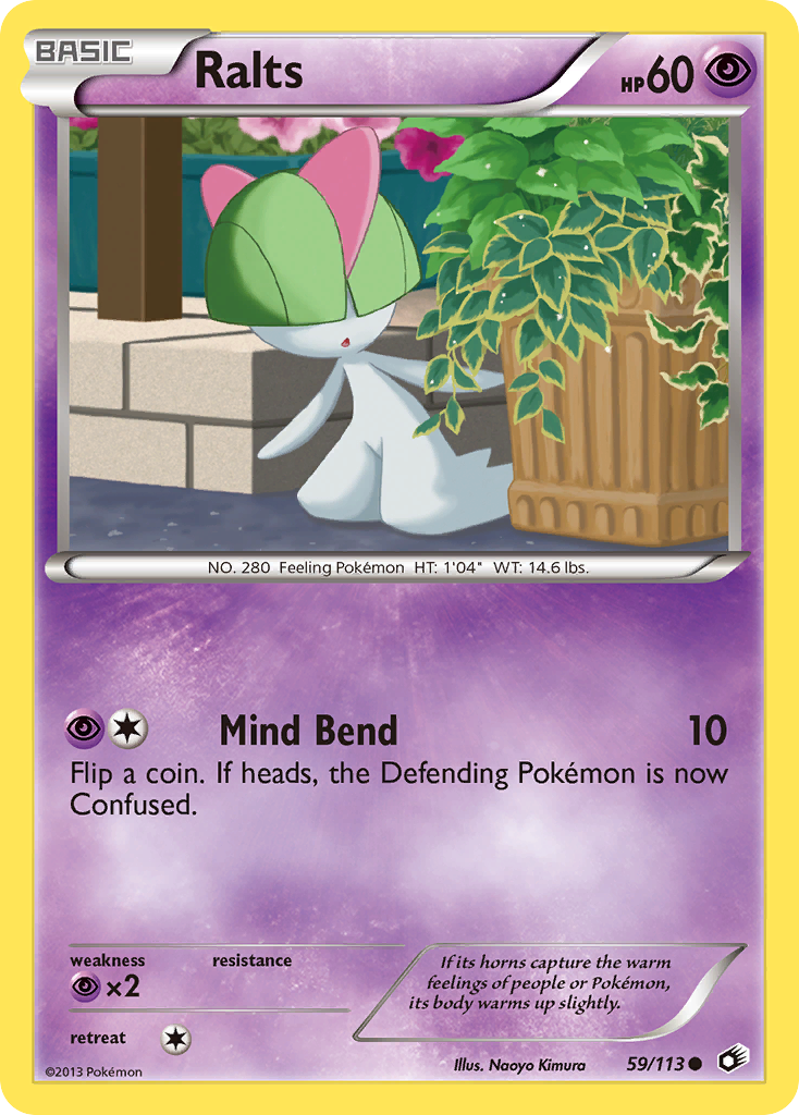 Ralts (59/113) [Black & White: Legendary Treasures] | Arkham Games and Comics