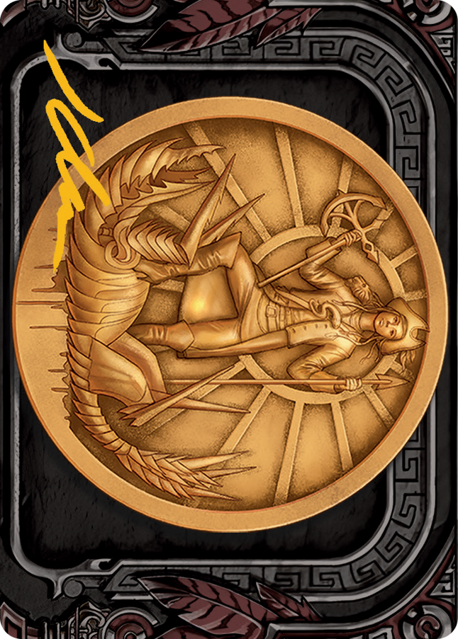 Captain Lannery Storm Art Card (Gold-Stamped Signature) [March of the Machine Art Series] | Arkham Games and Comics