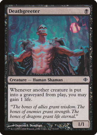 Deathgreeter [Shards of Alara] | Arkham Games and Comics