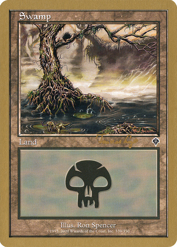 Swamp (tvdl339) (Tom van de Logt) [World Championship Decks 2001] | Arkham Games and Comics