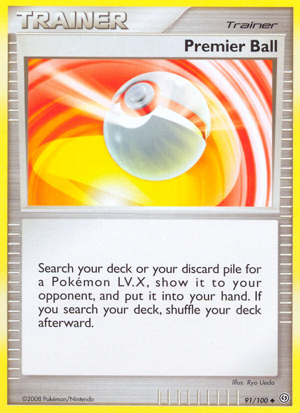 Premier Ball (91/100) [Diamond & Pearl: Stormfront] | Arkham Games and Comics