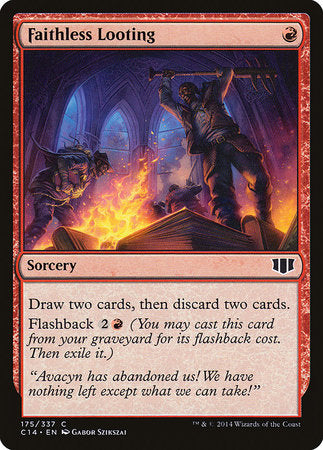 Faithless Looting [Commander 2014] | Arkham Games and Comics