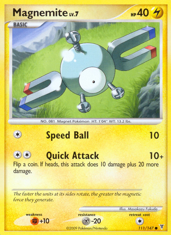 Magnemite (111/147) [Platinum: Supreme Victors] | Arkham Games and Comics