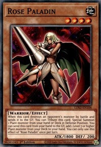 Rose Paladin [LDS2-EN106] Common | Arkham Games and Comics