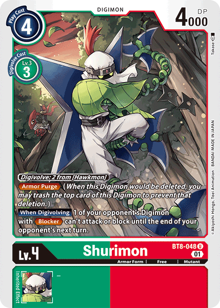 Shurimon [BT8-048] [New Awakening] | Arkham Games and Comics