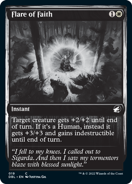Flare of Faith [Innistrad: Double Feature] | Arkham Games and Comics