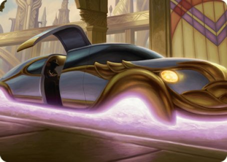 Mysterious Limousine Art Card [Streets of New Capenna Art Series] | Arkham Games and Comics