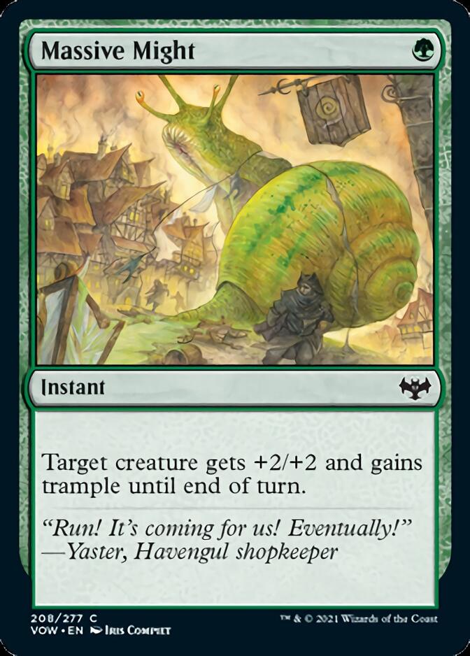 Massive Might [Innistrad: Crimson Vow] | Arkham Games and Comics