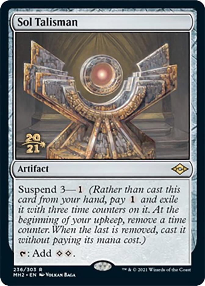 Sol Talisman [Modern Horizons 2 Prerelease Promos] | Arkham Games and Comics