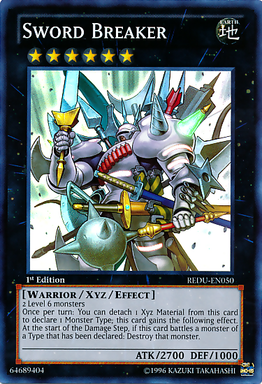 Sword Breaker [REDU-EN050] Super Rare | Arkham Games and Comics