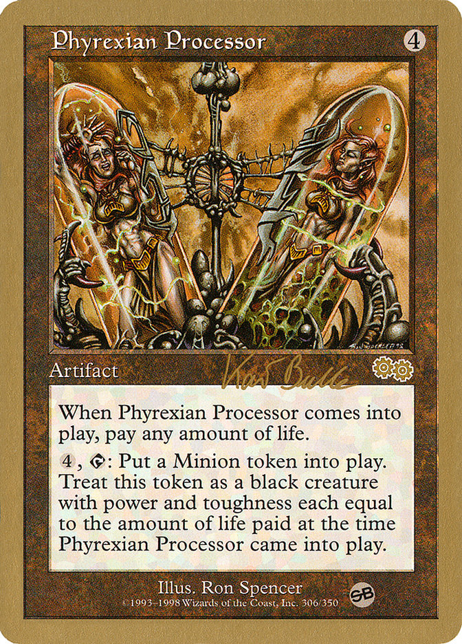 Phyrexian Processor (Kai Budde) (SB) [World Championship Decks 1999] | Arkham Games and Comics