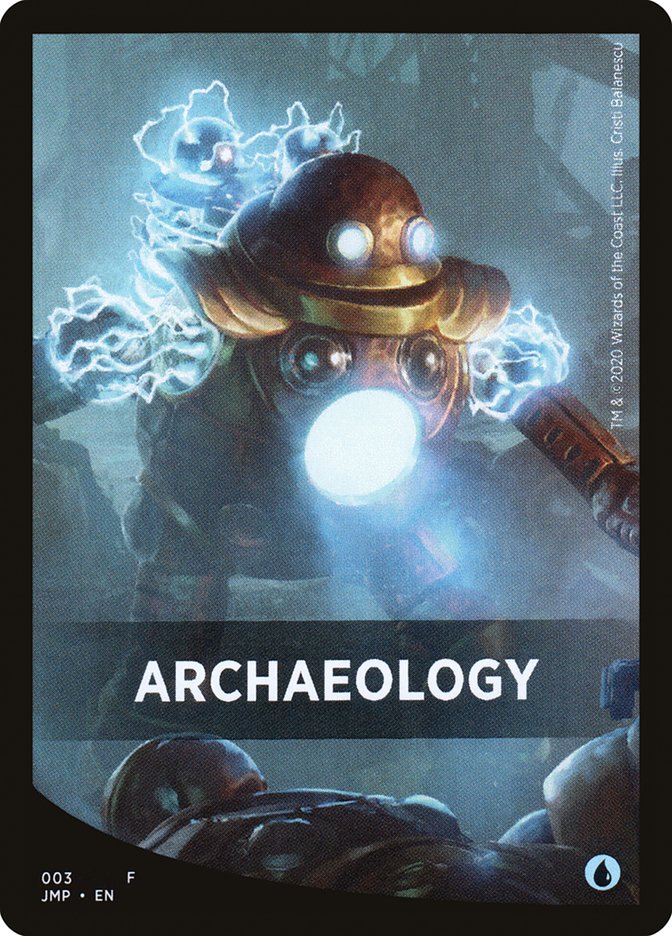 Archaeology Theme Card [Jumpstart Front Cards] | Arkham Games and Comics