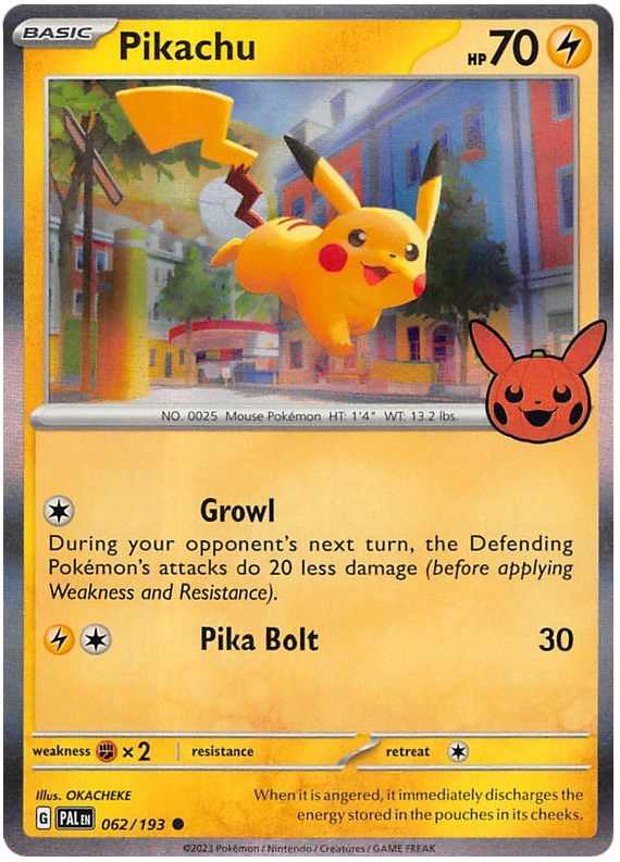 Pikachu (062/193) [Trick or Trade 2023] | Arkham Games and Comics