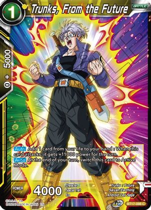 Trunks, From the Future (BT17-098) [Ultimate Squad] | Arkham Games and Comics