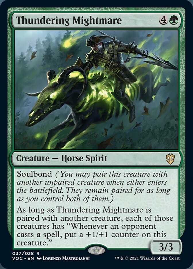 Thundering Mightmare [Innistrad: Crimson Vow Commander] | Arkham Games and Comics