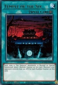 Temple of the Six [MAGO-EN146] Rare | Arkham Games and Comics