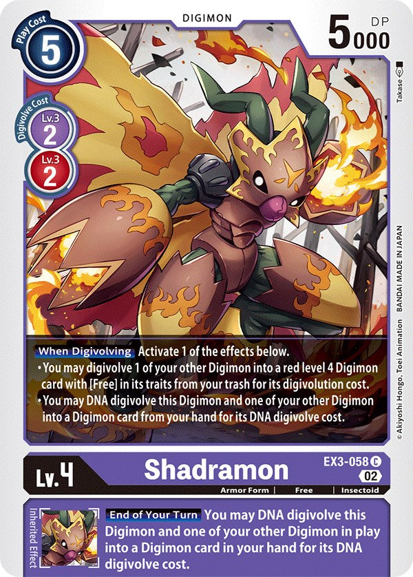 Shadramon [EX3-058] [Draconic Roar] | Arkham Games and Comics