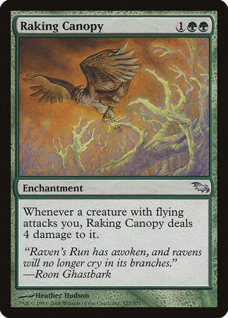 Raking Canopy [Shadowmoor] | Arkham Games and Comics
