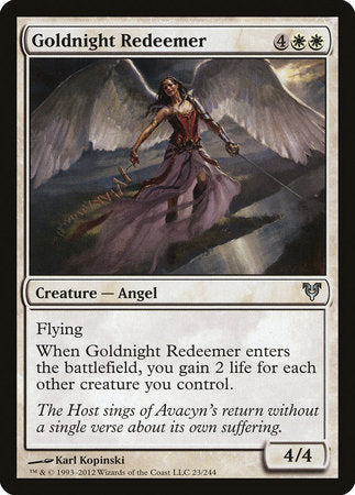 Goldnight Redeemer [Avacyn Restored] | Arkham Games and Comics