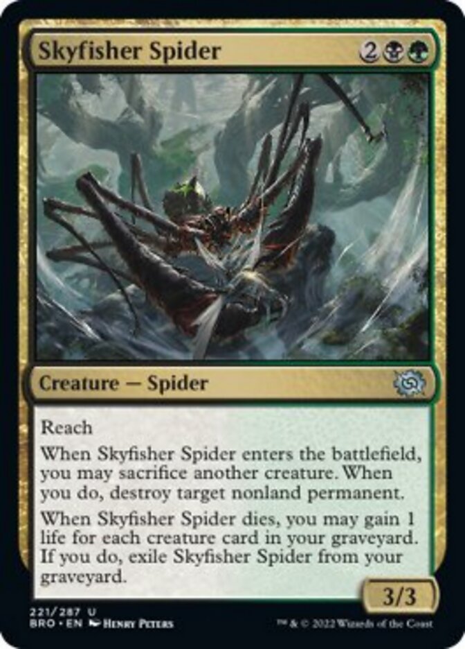 Skyfisher Spider [The Brothers' War] | Arkham Games and Comics