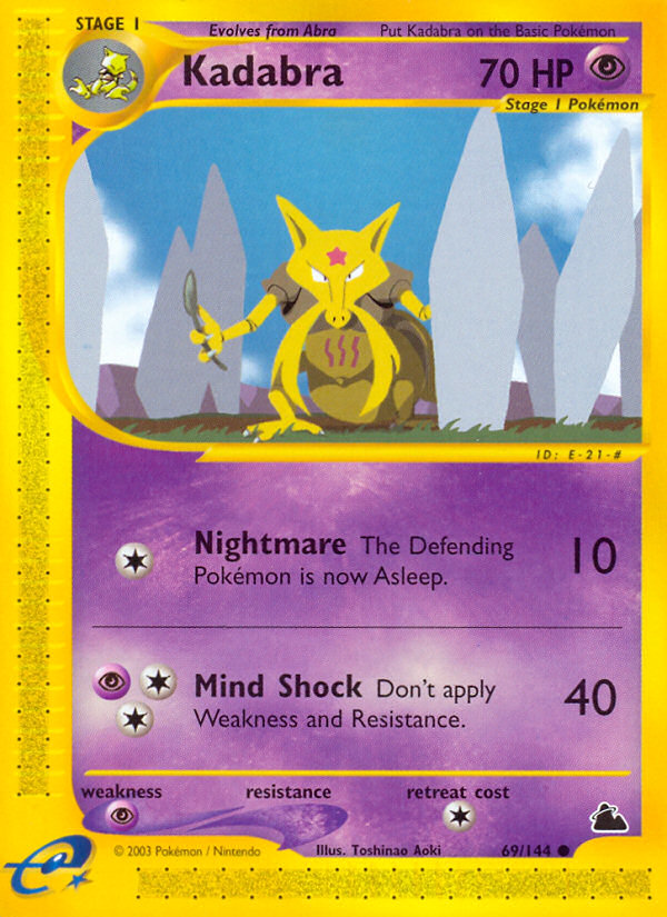 Kadabra (69/144) [Skyridge] | Arkham Games and Comics