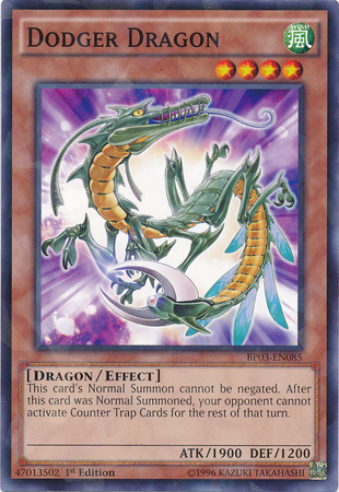 Dodger Dragon [BP03-EN085] Shatterfoil Rare | Arkham Games and Comics