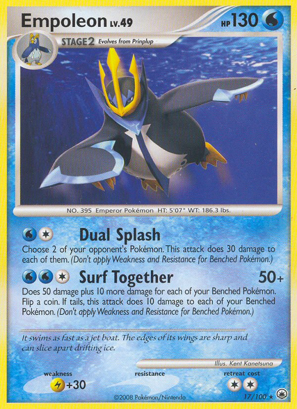 Empoleon (17/100) [Diamond & Pearl: Majestic Dawn] | Arkham Games and Comics