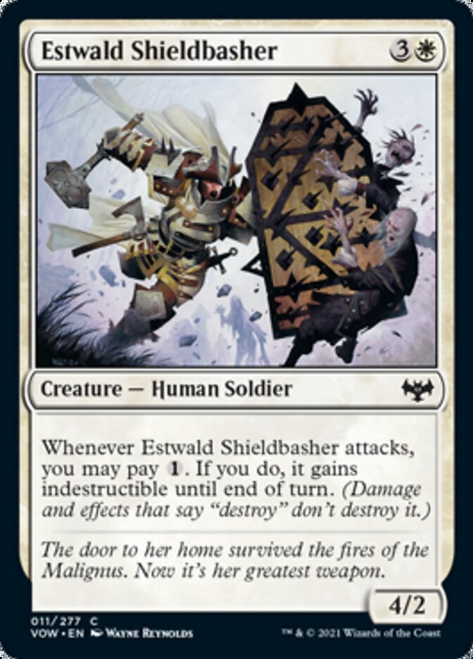 Estwald Shieldbasher [Innistrad: Crimson Vow] | Arkham Games and Comics