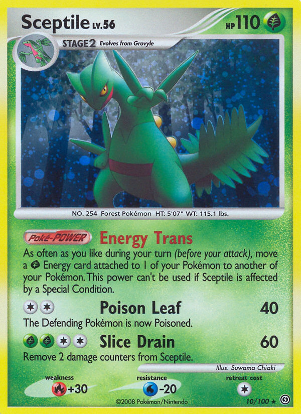 Sceptile (10/100) [Diamond & Pearl: Stormfront] | Arkham Games and Comics