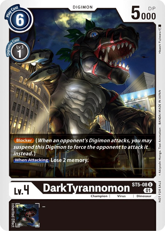 DarkTyrannomon [ST5-08] (Winner Pack X Record) [Starter Deck: Machine Black Promos] | Arkham Games and Comics