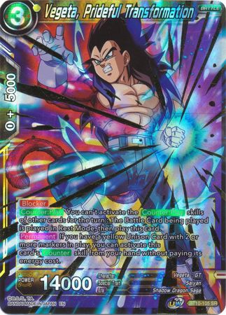 Vegeta, Prideful Transformation (BT10-105) [Rise of the Unison Warrior 2nd Edition] | Arkham Games and Comics