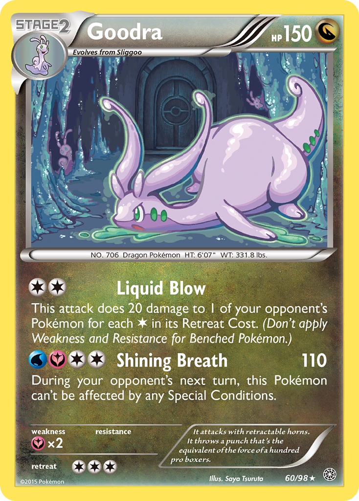 Goodra (60/98) [XY: Ancient Origins] | Arkham Games and Comics