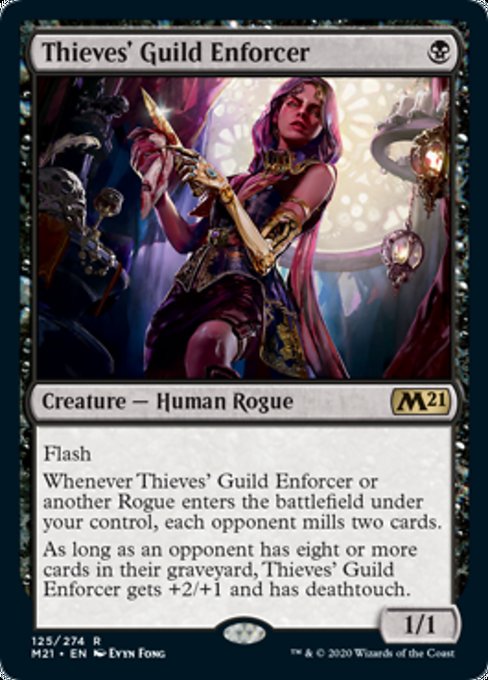 Thieves' Guild Enforcer [Core Set 2021] | Arkham Games and Comics