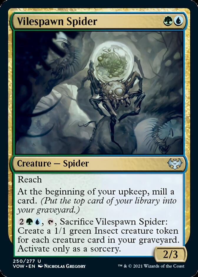 Vilespawn Spider [Innistrad: Crimson Vow] | Arkham Games and Comics