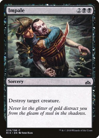 Impale [Rivals of Ixalan] | Arkham Games and Comics